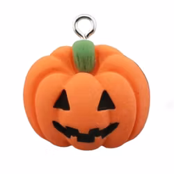 Pumpa-berlock – Halloween DIY