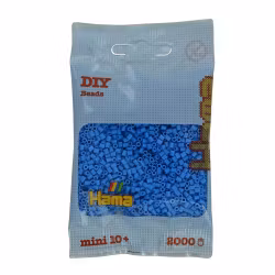 Hama Mini no.119 Himmelsblå - 2000 st