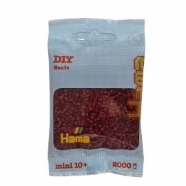 Hama Mini Mörk körsbär no.118 - 2000 st