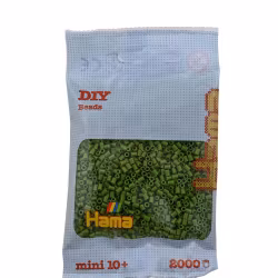 Hama Mini Olivgrön no.84 - 2000 st