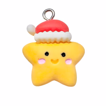 Julstjärna med tomteluva