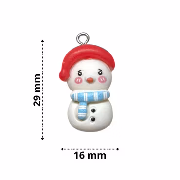 Snögubbe med mössa