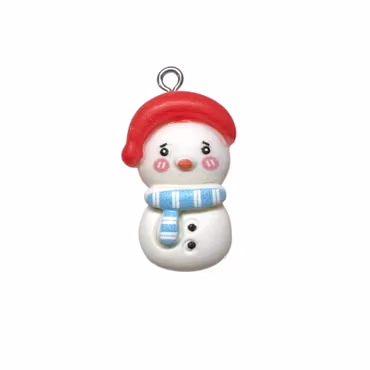 Snögubbe med mössa