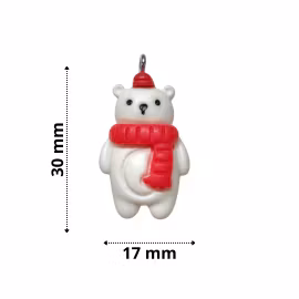 Isbjörn med halsduk