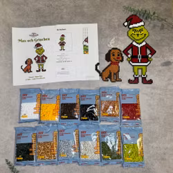 Pärlpaket Max och Grinchen - Allt i ett