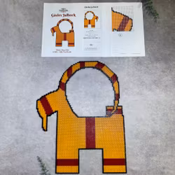 Pärlmönster Gävles Julbock