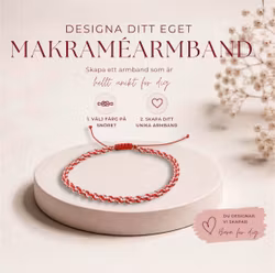 Designa ditt eget makraméarmband - Twist