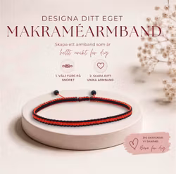 Designa ditt eget makraméarmband - Cobra