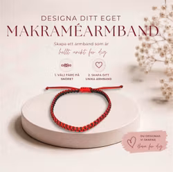 Designa ditt eget makraméarmband - Dragon