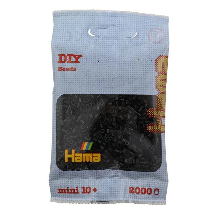 Hama Mini Svart no.18 - 2000 st