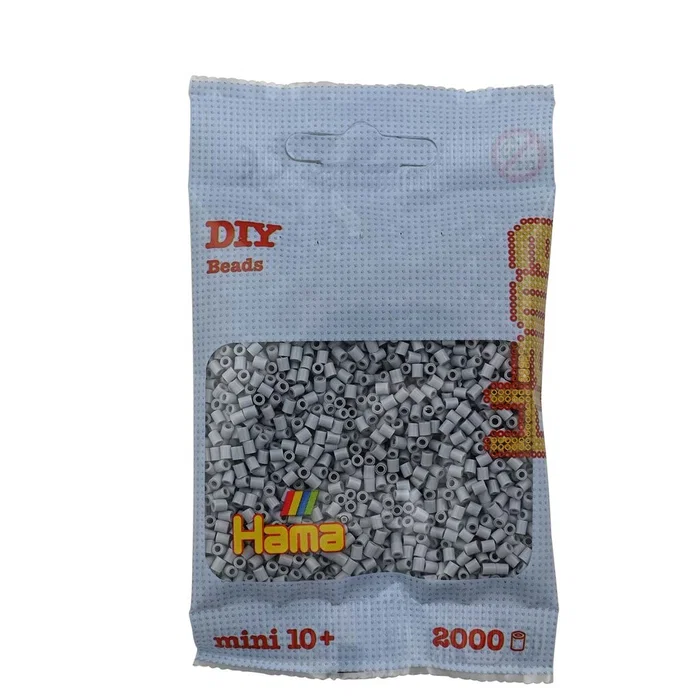 Hama Mini Ljusgrå no.70 - 2000 st