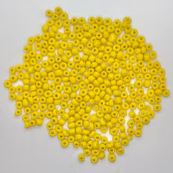 Seed Beads Gul, 4 mm