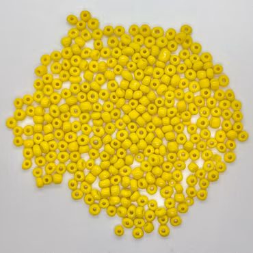 Seed Beads Gul, 4 mm