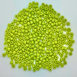 Seed Beads Grön, 4 mm