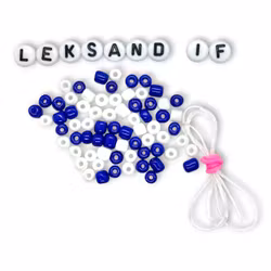 DIY-kit Hockeyarmband – Leksand IF