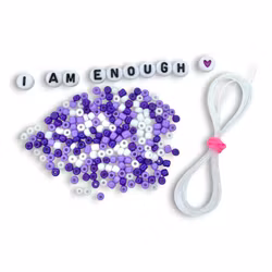 DIY-armbandskit – I am enough - Lila