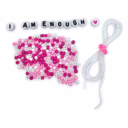 DIY Armbandskit – I am enough - Rosa