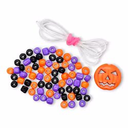 DIY-armbandskit Halloween med pumpa