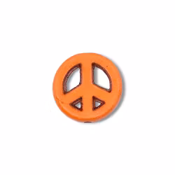 Orange peacepärla