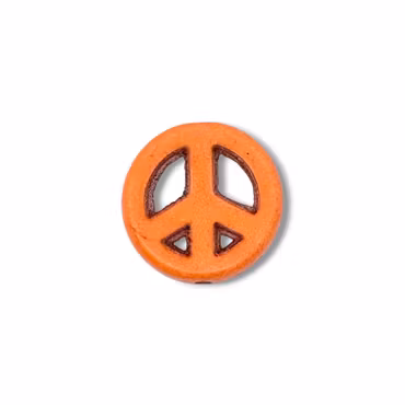 Orange peacepärla