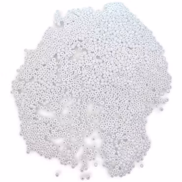 Seed Beads Vit, 2 mm