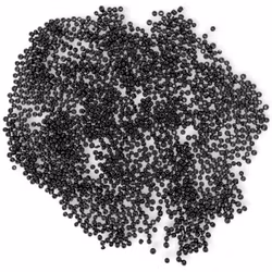 Seed Beads Svart, 2 mm