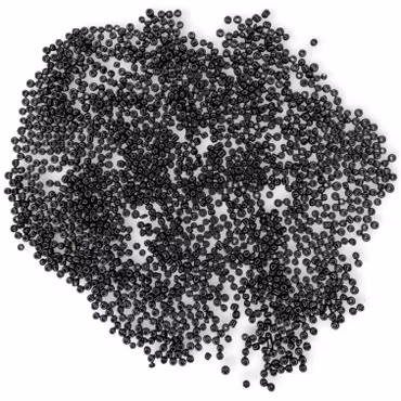 Seed Beads Svart, 2 mm