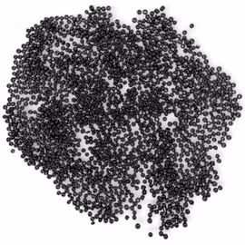 Seed Beads Svart, 2 mm