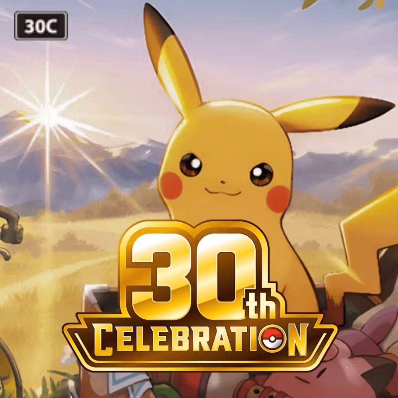 30th Celebration - Shinycards.se - Pokémon, Samlarkort & Tillbehör
