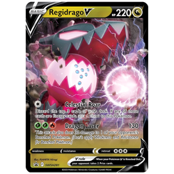 Regidrago V - SWSH281 Black Star Promo - Pokémon Sword & Shield: Crown Zenith JUMBO (Stort kort)