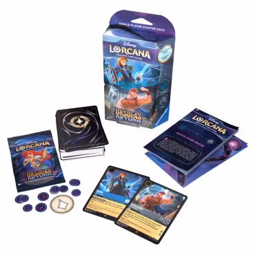 Disney Lorcana TCG: Ursula's Return Starter Deck Sapphire & Steel