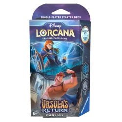Disney Lorcana TCG: Ursula's Return Starter Deck Sapphire & Steel