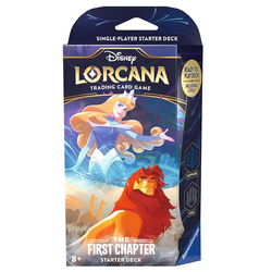 Disney Lorcana TCG: First Chapter Starter Deck Sapphire & Steel