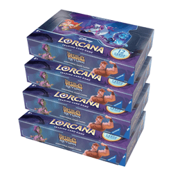 Disney Lorcana TCG: Ursula's Return Booster Box x4 - Case