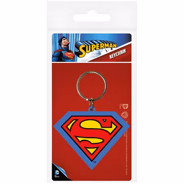 Superman 'S' Emblem Nyckelring