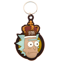 Rick and Morty Nyckelring - Rick Sanchez 'King of Shit'