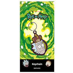 Rick and Morty Nyckelring - Rick Sanchez 'King of Shit'