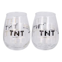 Minecraft Glas 2-pack