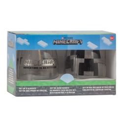 Minecraft Glas 2-pack