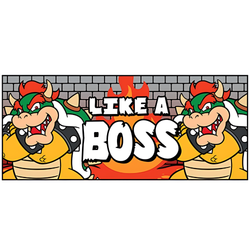 Super Mario Mugg Bowser 'Like a Boss'
