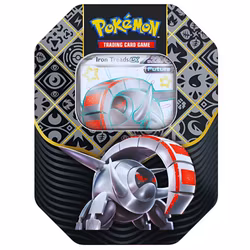 Pokemon Scarlet & Violet 4.5: Paldean Fates Tin - Shiny Iron Threads ex