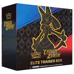 Pokemon Sword & Shield 12.5: Crown Zenith Elite Trainer Box