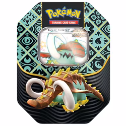Pokemon Scarlet & Violet 4.5: Paldean Fates Tin - Shiny Great Tusk ex