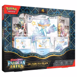 Pokemon Scarlet & Violet 4.5: Paldean Fates Premium Collection Box - Quaquaval ex