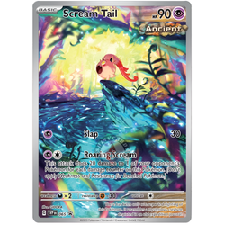 Scream Tail Illustration Rare Promo #065 - Pokémon Scarlet & Violet: Paradox Rift (Förseglad)