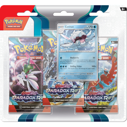 Pokemon Scarlet & Violet 4: Paradox Rift 3-Pack Blister - Cetitan