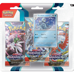 Pokemon Scarlet & Violet 4: Paradox Rift 3-Pack Blister - Arctibax
