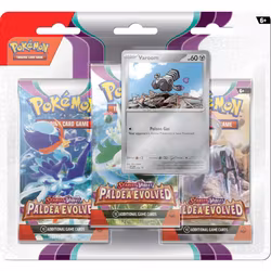 Pokemon Scarlet & Violet 2: Paldea Evolved 3-Pack Blister Varoom