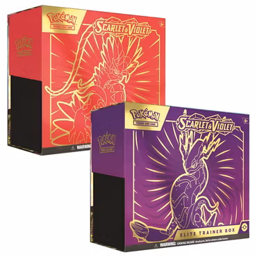 Pokemon Scarlet & Violet  Elite Trainer Box - Koraidon & Miraidon