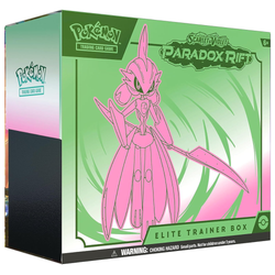 Pokemon Scarlet & Violet 4: Paradox Rift Elite Trainer Box - Iron Valiant
